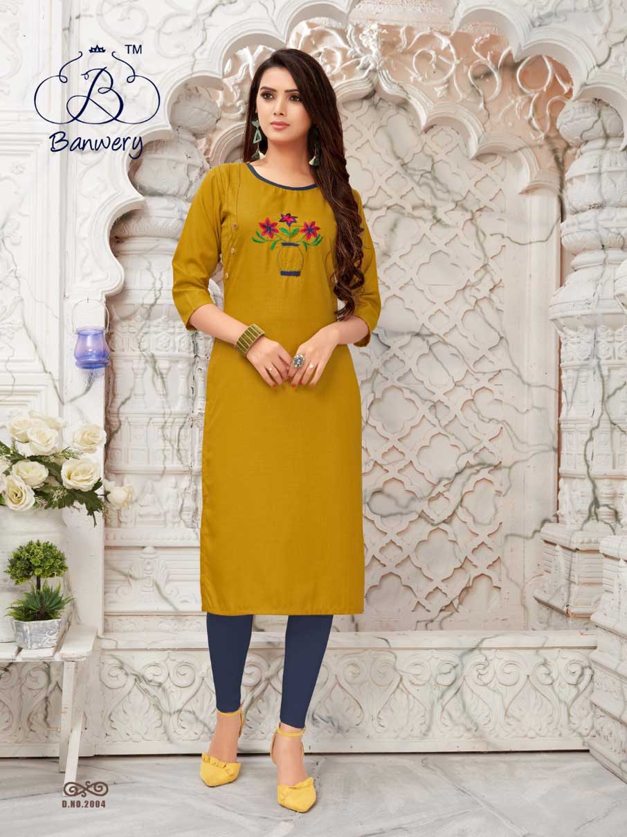 Banwery Blend Vol-2 Cotton Kurtis Catalog Banwery Blend Vol-2 Cotton Kurtis Catalog